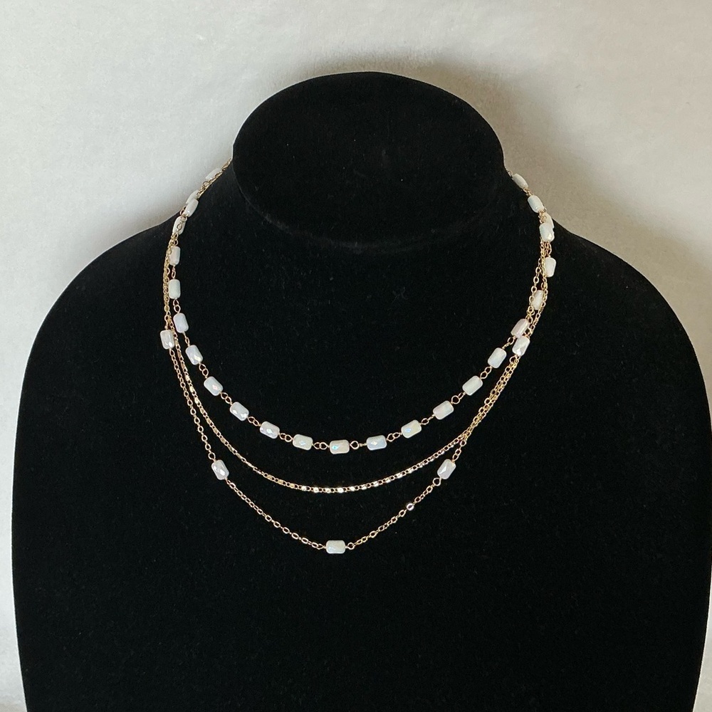 Panacea Triple Layer  Necklace